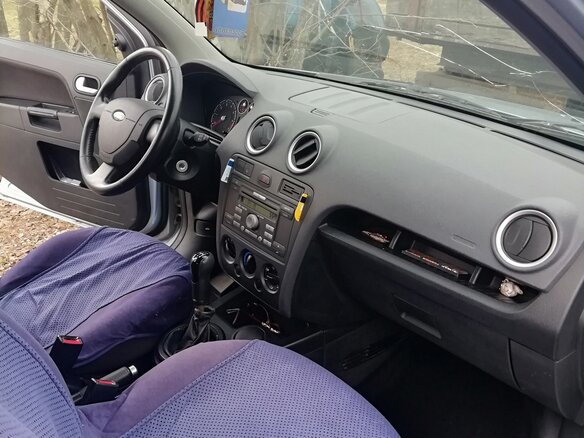 2007 Ford Fusion I Рестайлинг, голубой - вид 5