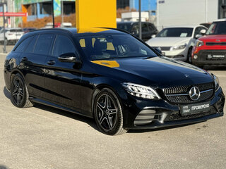 2019 Mercedes-Benz C-Класс 200 d IV (W205) Рестайлинг, чёрный, 2400000 рублей, вид 3