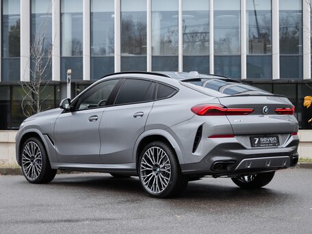 2026 BMW X6 40i III (G06) Рестайлинг, серебристый, 15390000 рублей, вид 4