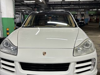 2008 Porsche Cayenne I Рестайлинг (957), белый, 1850000 рублей, вид 2