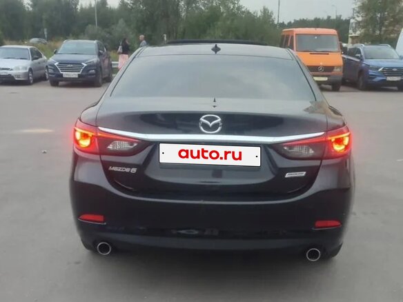 2016 Mazda 6 III (GJ) Рестайлинг, чёрный, 2150000 рублей - вид 6