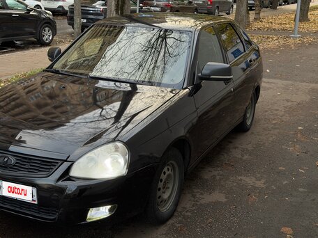 2009 Lada (ВАЗ) Priora I, чёрный, 275000 рублей, вид 4