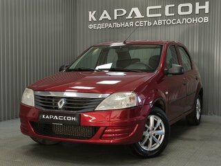 2011 Renault Logan I Рестайлинг, красный, 390000 рублей, вид 1