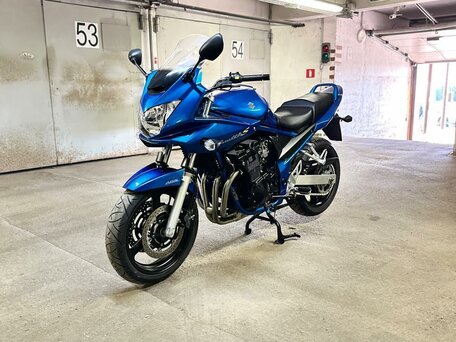 2005 Suzuki Bandit GSF 650, голубой, 375000 рублей, вид 3