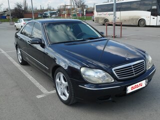 1999 Mercedes-Benz S-Класс 320 IV (W220), чёрный, 800000 рублей, вид 2
