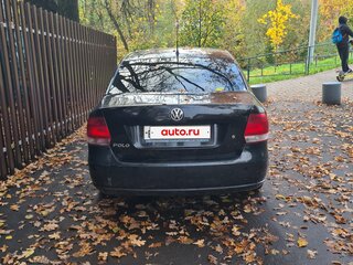 2012 Volkswagen Polo V, чёрный, 650000 рублей, вид 4