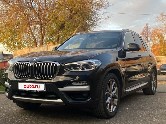 2019 BMW X3 20d xDrive III (G01), чёрный, 3990000 рублей - вид 2