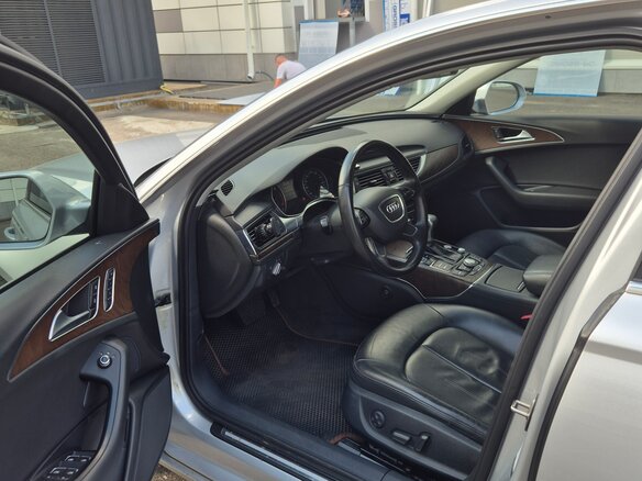 2013 Audi A6 IV (C7), серый, 1650000 рублей - вид 9
