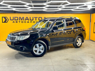 2008 Subaru Forester III, чёрный, 999000 рублей, вид 1