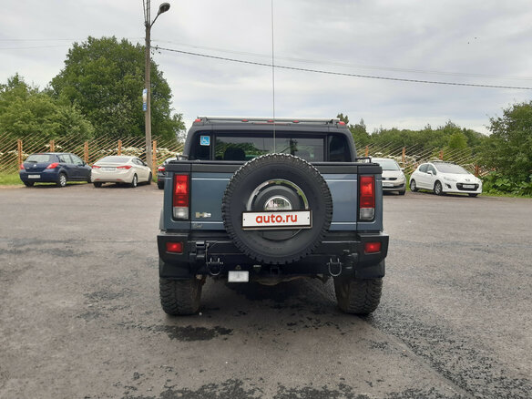 2005 Hummer H2 I, серый - вид 7