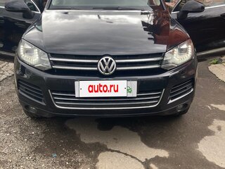2013 Volkswagen Touareg II, чёрный, 2200000 рублей, вид 2