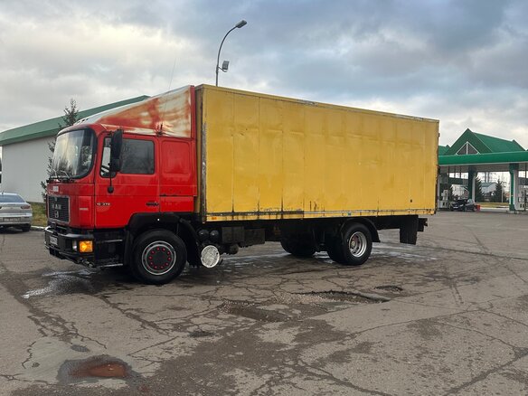 1992 MAN 19, красный, 1700000 рублей - вид 2