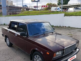 2006 Lada (ВАЗ) 2107, пурпурный, 210000 рублей, вид 1