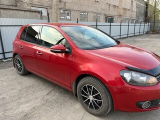 2011 Volkswagen Golf VI, красный, 850000 рублей, вид 3