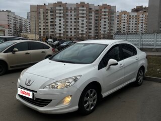 2012 Peugeot 408 I, белый, 460000 рублей, вид 2