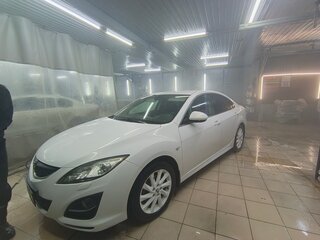 2011 Mazda 6 II (GH) Рестайлинг, белый, 1000000 рублей, вид 1