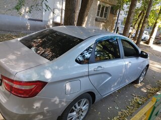 2017 Lada (ВАЗ) Vesta I, серебристый, 1001500 рублей, вид 2