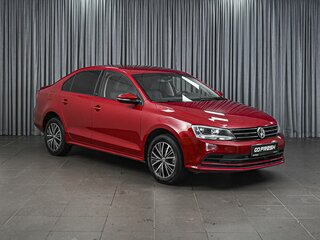 2016 Volkswagen Jetta VI Рестайлинг, красный, 1455000 рублей, вид 1