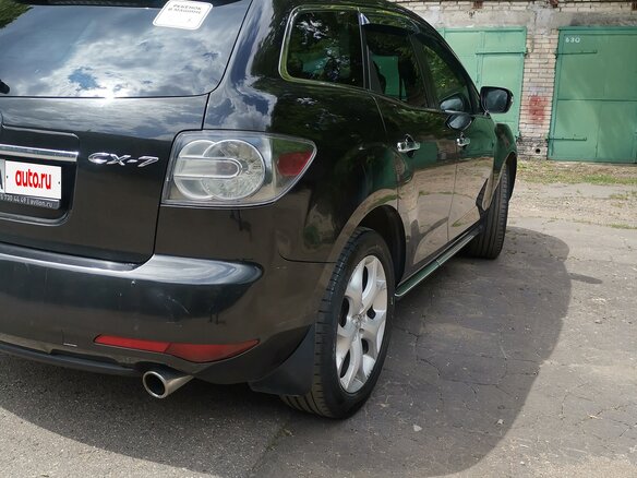 2011 Mazda CX-7 I Рестайлинг, чёрный, 1200000 рублей - вид 4