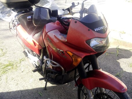 2000 Honda XL650V Transalp, красный, 380000 рублей, вид 3