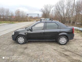 2011 Renault Logan I Рестайлинг, чёрный, 420000 рублей, вид 3