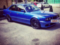 1993 BMW 5 серии 540i III (E34), синий - вид 7