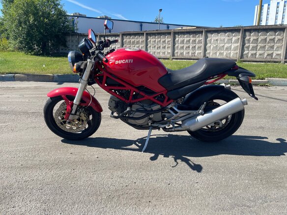 2004 Ducati Monster 400, красный, 230000 рублей - вид 15