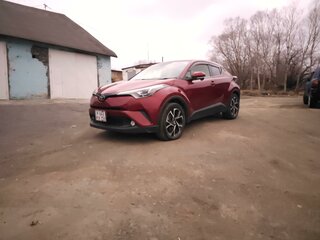 2017 Toyota C-HR I, пурпурный, 2350000 рублей, вид 3
