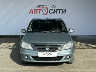 2011 Renault Logan I Рестайлинг, синий, 550000 рублей, вид 2