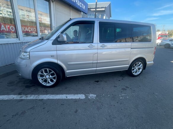 2003 Volkswagen Multivan T5, серебристый, 1200000 рублей - вид 7