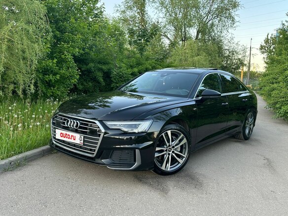 2022 Audi A6 45 TFSI V (C8), чёрный, 5699000 рублей