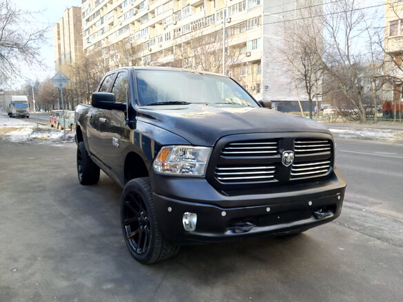 2013 Dodge RAM IV (DS/DJ), чёрный - вид 1