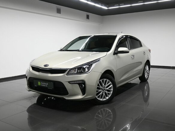 2017 Kia Rio IV, бежевый, 1200000 рублей