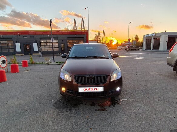 2007 Skoda Fabia II, красный, 510000 рублей - вид 13