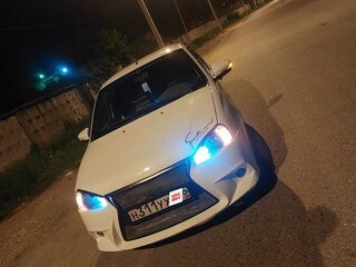 2011 Lada (ВАЗ) Kalina I, белый, 400000 рублей, вид 1