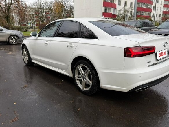 2017 Audi A6 IV (C7) Рестайлинг, белый, 2080000 рублей - вид 3