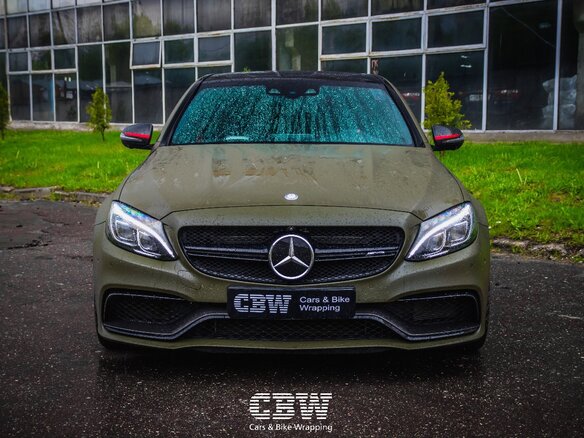 2016 Mercedes-Benz C-Класс AMG 63 AMG S IV (W205), зелёный