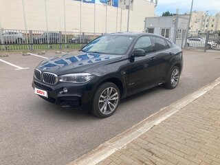 2019 BMW X6 40d II (F16), чёрный, 5200000 рублей, вид 1