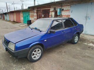2002 Lada (ВАЗ) 21099, синий, 140000 рублей, вид 2