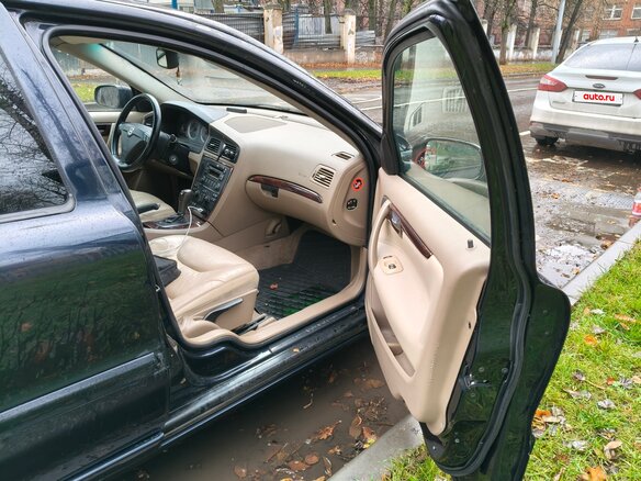 2007 Volvo S60 I Рестайлинг, синий, 700000 рублей - вид 6