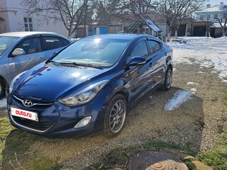 2012 Hyundai Elantra V (MD), синий, 1100000 рублей, вид 1