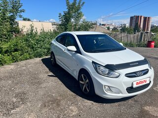 2011 Hyundai Solaris I, белый, 819999 рублей, вид 2
