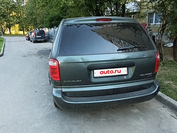 2003 Chrysler Voyager IV, серый, 300000 рублей - вид 8
