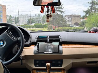2004 BMW X5 3.0i I (E53) Рестайлинг, синий, 1600000 рублей, вид 5