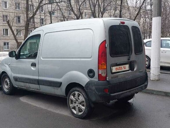 2009 Renault Kangoo I Рестайлинг, серебристый, 400000 рублей - вид 4