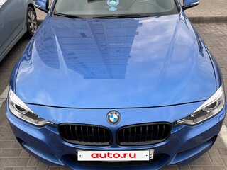 2014 BMW 3 серии 320i xDrive VI (F3x), синий, 1900000 рублей, вид 2
