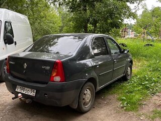 2008 Renault Logan I, серый, 420000 рублей, вид 3