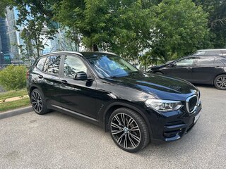 2019 BMW X3 20i xDrive III (G01), чёрный, 3450000 рублей, вид 2