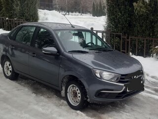 2024 Lada (ВАЗ) Granta I Рестайлинг, серый, 760000 рублей, вид 3