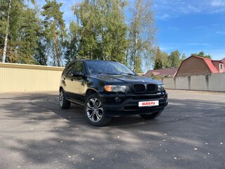 2002 BMW X5 3.0i I (E53), чёрный, 890000 рублей, вид 1